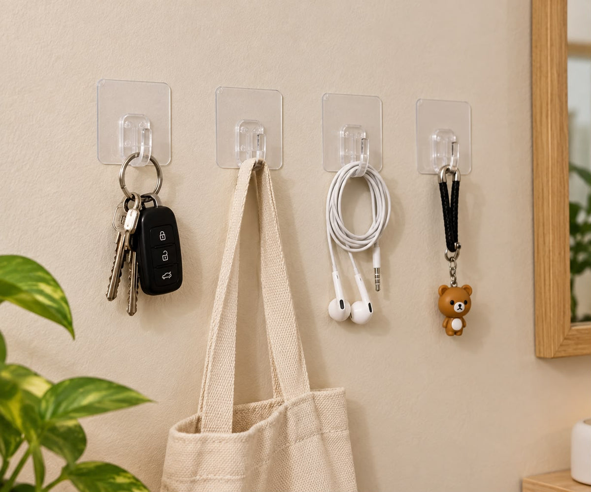 Adhesive Wall Hooks